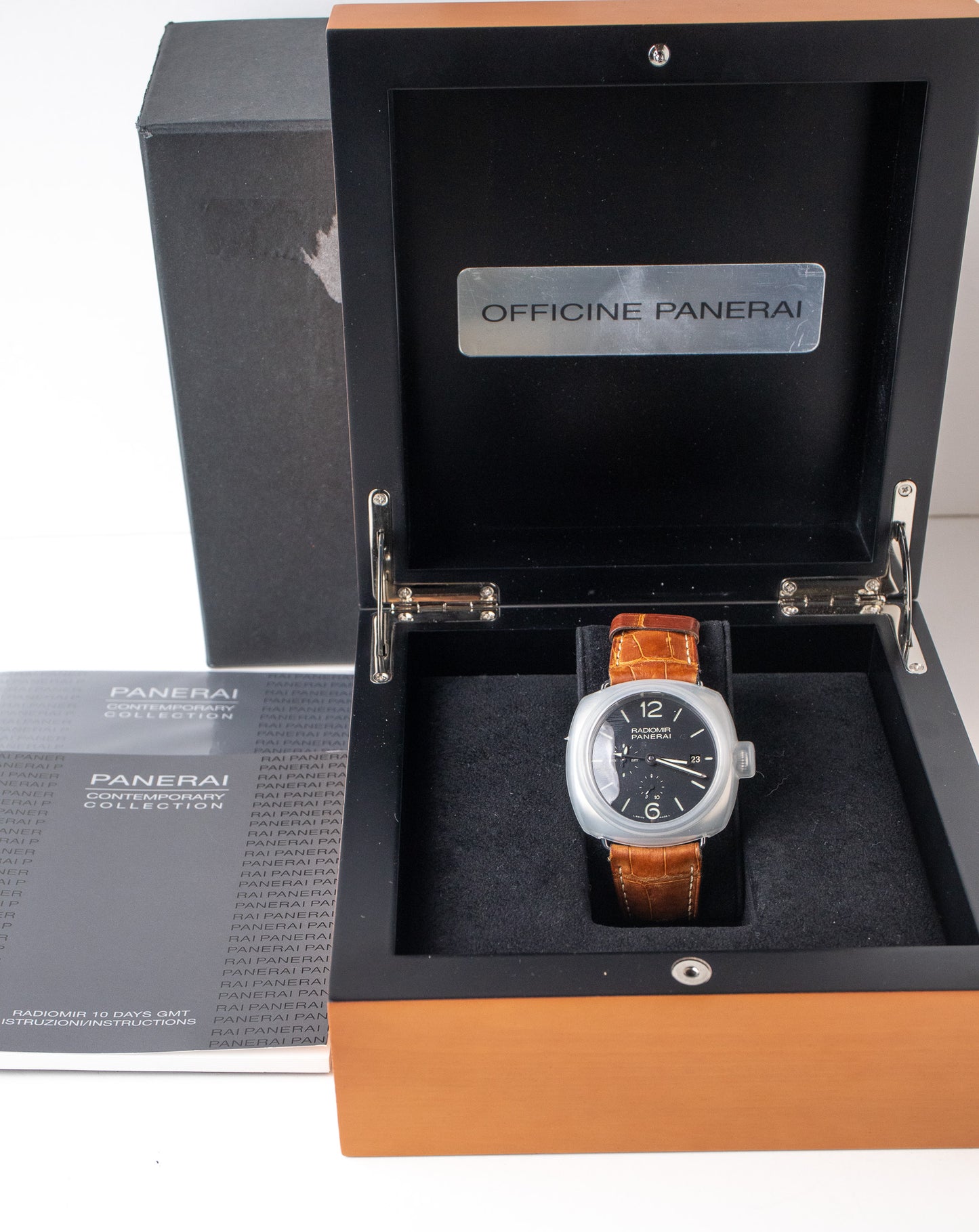 Panerai Radiomir 10 Days GMT Acciaio PAM323