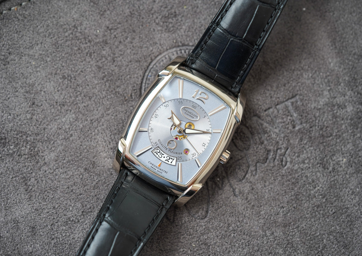 Parmigiani Fleurier Kalpa Grande Qualite Blue Dial PFC122-1200500