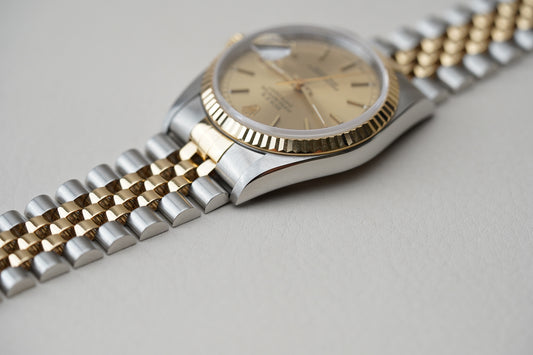 Rolex Datejust 16233 Champagne Dial 36mm