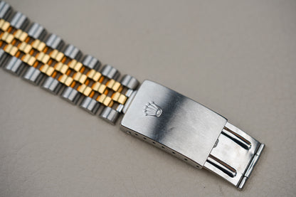 Rolex Datejust 16233 Pyramid Ivory Dial