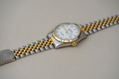 (Deposit) Rolex Datejust 16233 White Roman Dial