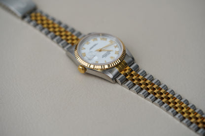 (Deposit) Rolex Datejust 16233 White Roman Dial