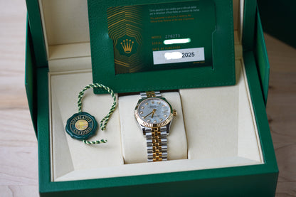 Rolex Datejust 31 Mother of Pearl Diamond Dial Jubilee 278273