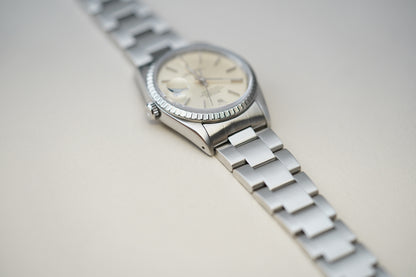 Rolex Datejust Silver Tropical Dial 16220