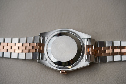 Rolex Datejust Turn-O-Graph 116261 Rose Gold Two Tone Jubilee