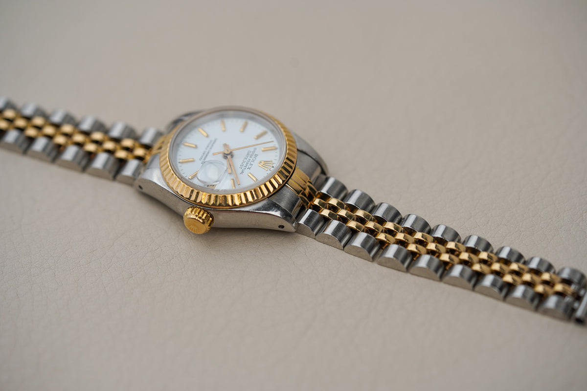 Rolex Datejust White Dial 69173