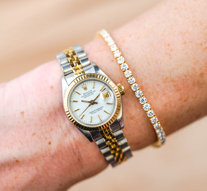 Rolex Datejust White Dial 69173