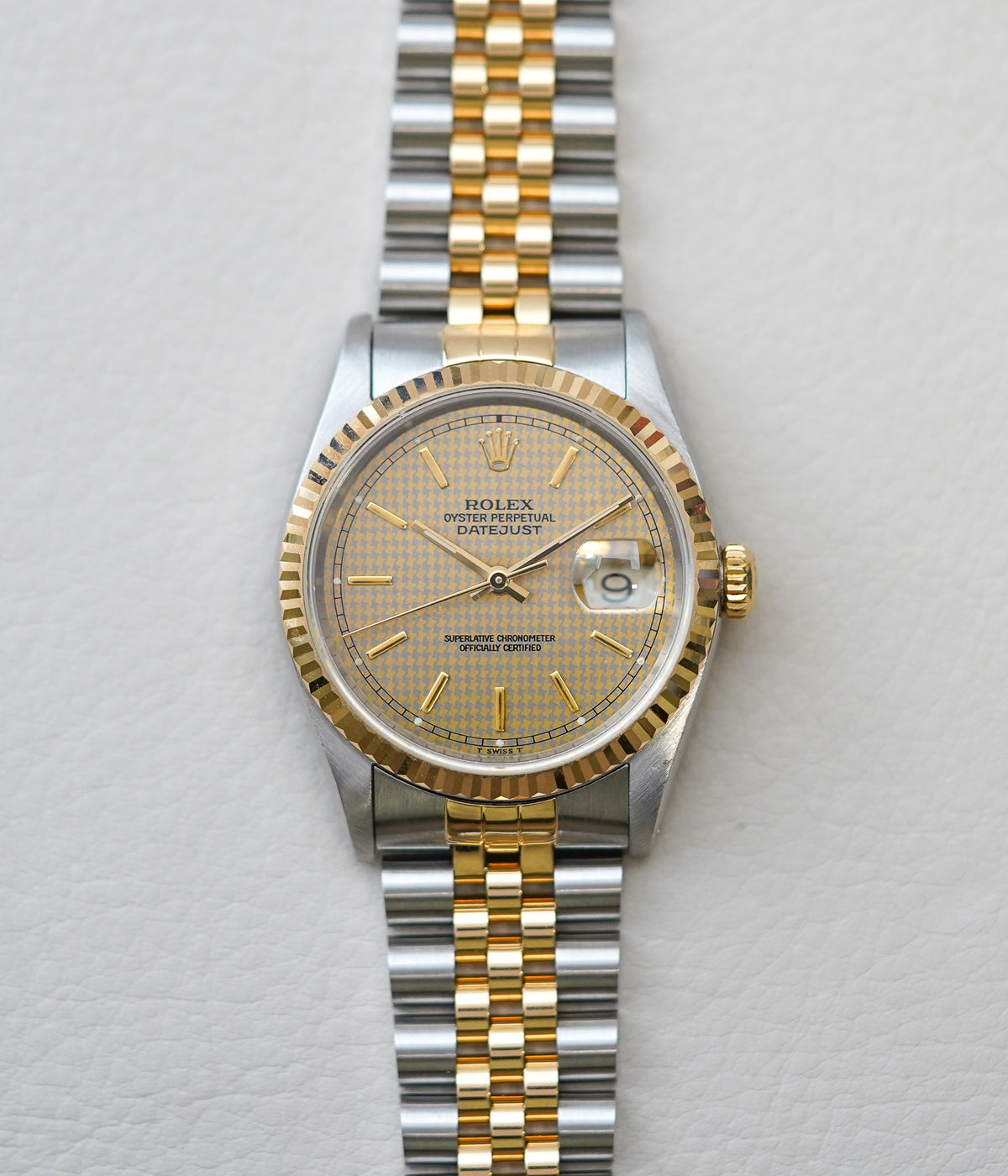 Rolex Datejust "Houndstooth" 16233