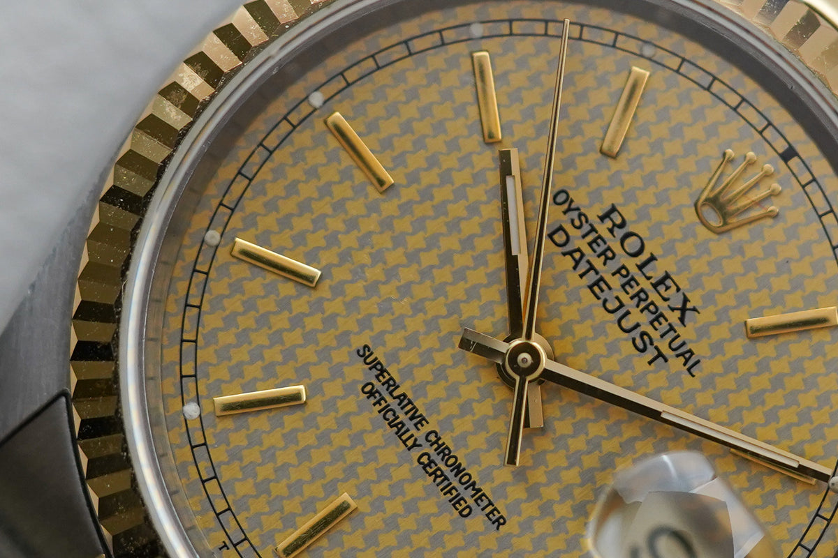 Rolex Datejust "Houndstooth" 16233