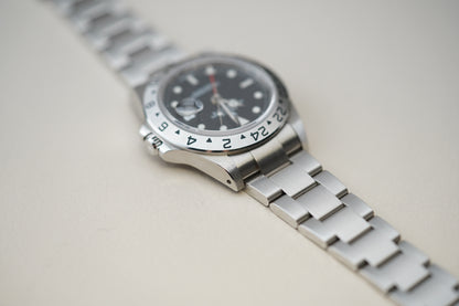 2002 Rolex Explorer II 16570 Black