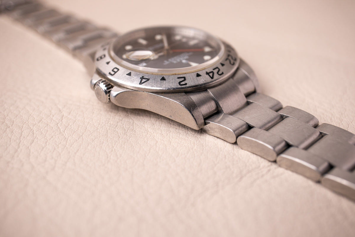 Rolex Explorer II 16570 Black 'Engraved Rehaut'