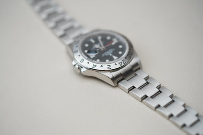Rolex Explorer II 16570 Black 'Engraved Rehaut'