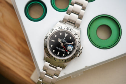 Rolex Explorer II 16570 Black 'Engraved Rehaut'