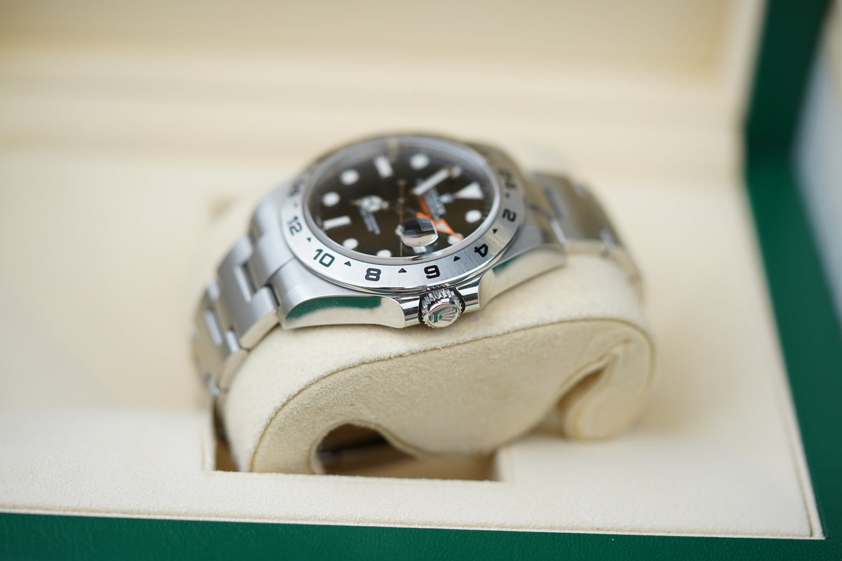 Rolex Explorer II 216570 Black Dial