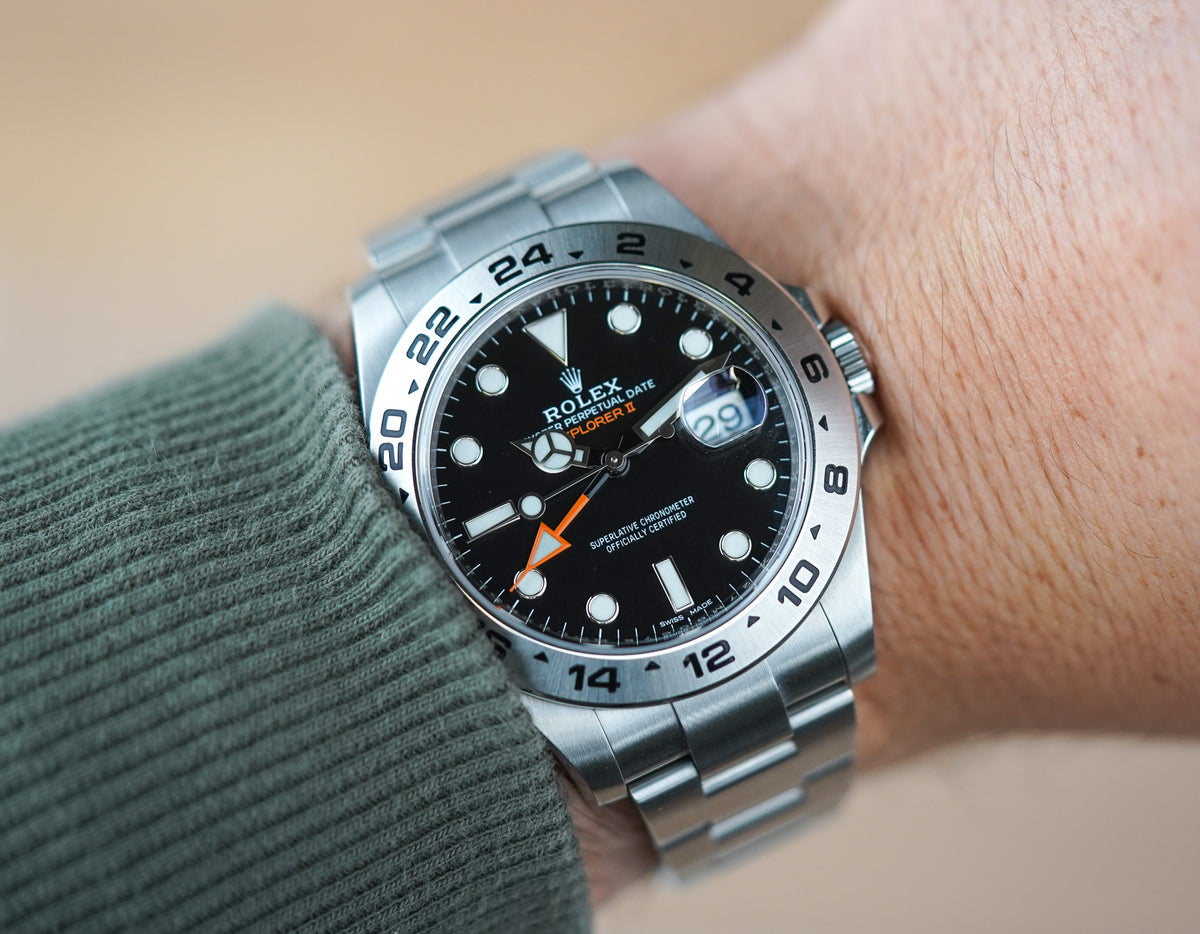 Rolex Explorer II 216570 Black Dial