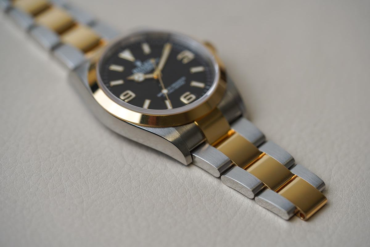 Rolex Explorer I Two Tone 124273