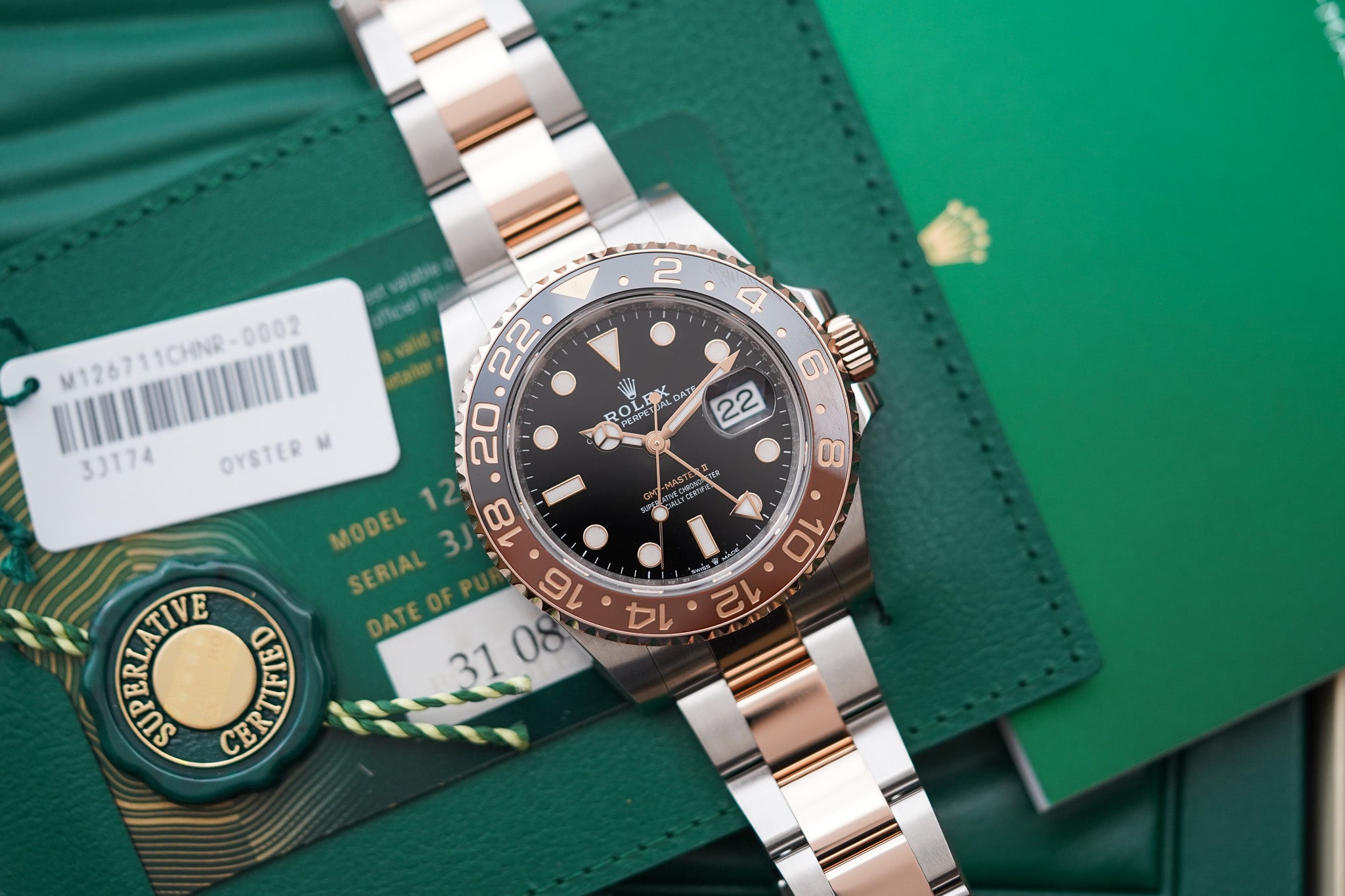 Rolex GMT Master II 126711CHNR Rootbeer