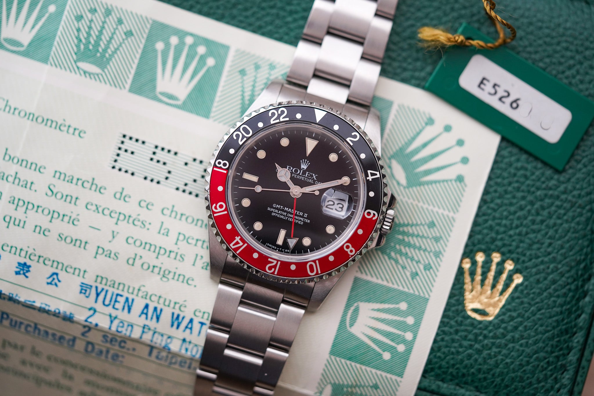 1990 Rolex GMT Master II 16710 'Coke'