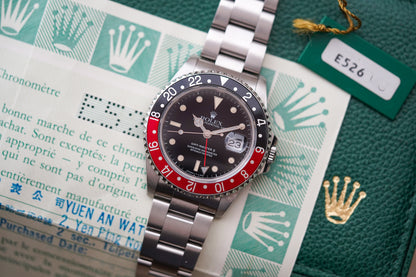 1990 Rolex GMT Master II 16710 'Coke'