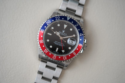 Deposit***Rolex GMT Master II 16710 'Pepsi'