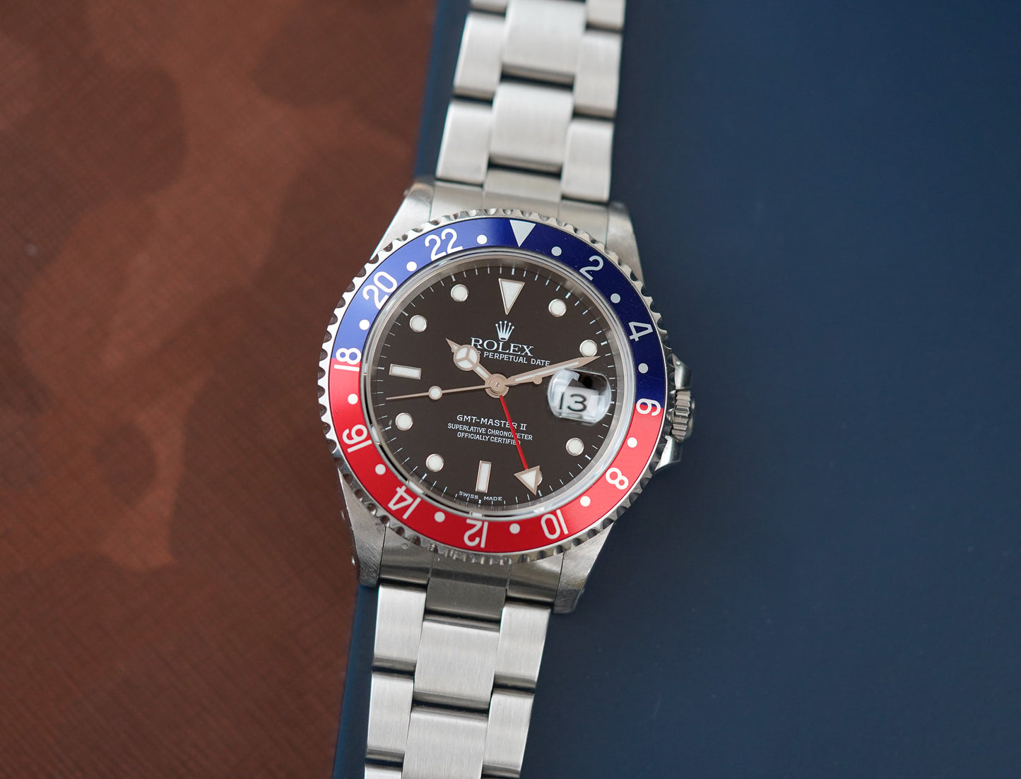 Deposit***Rolex GMT Master II 16710 'Pepsi'