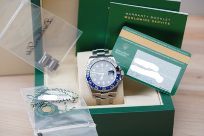 Rolex GMT Master II Batman 116710BLNR