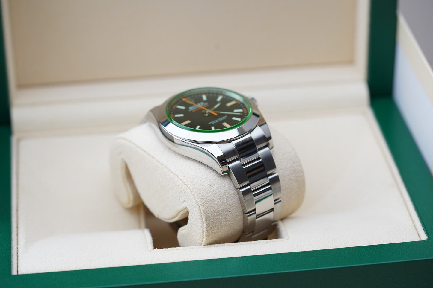 Rolex Milgauss 116400GV 'Green Glass'