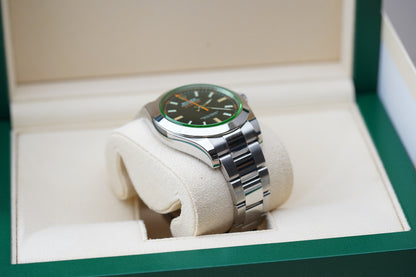 Rolex Milgauss 116400GV 'Green Glass'