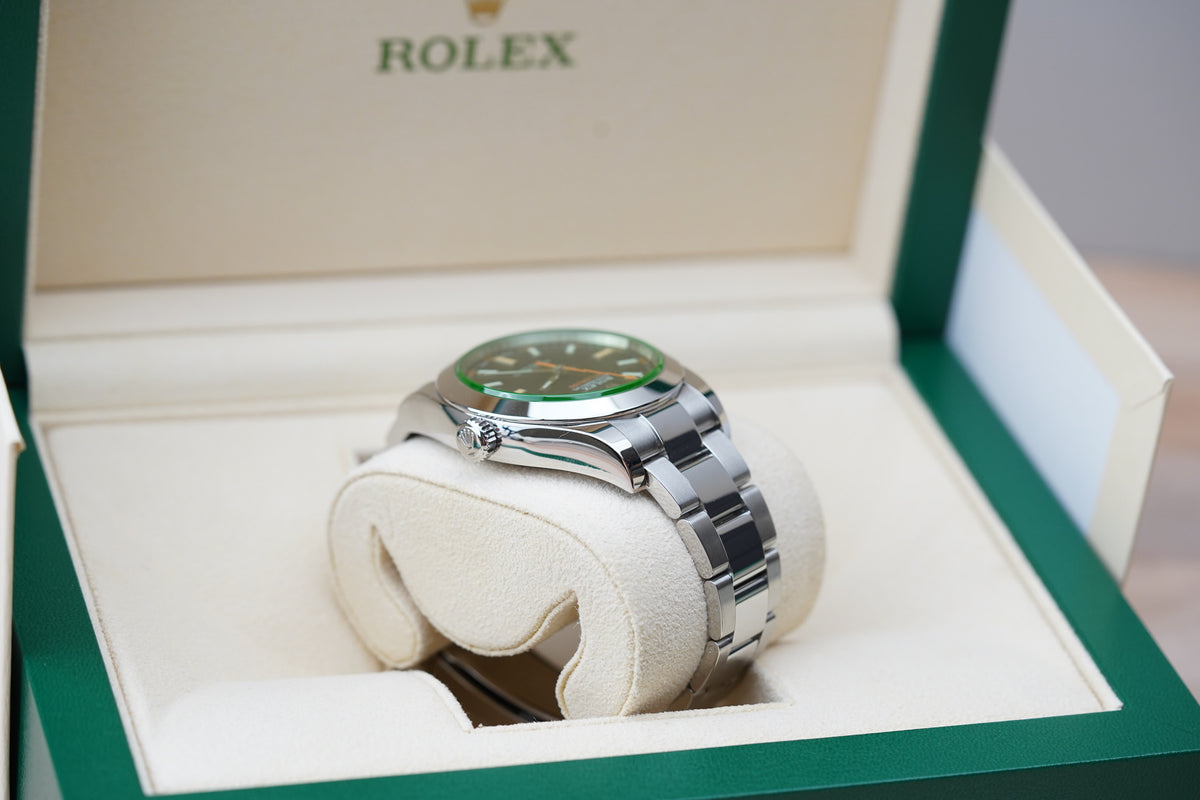 Rolex Milgauss 116400GV 'Green Glass'
