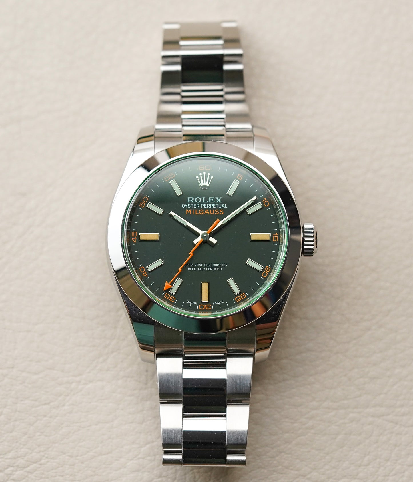 Rolex Milgauss 116400GV 'Green Glass'