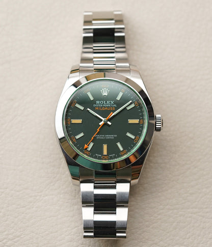 Rolex Milgauss 116400GV 'Green Glass'