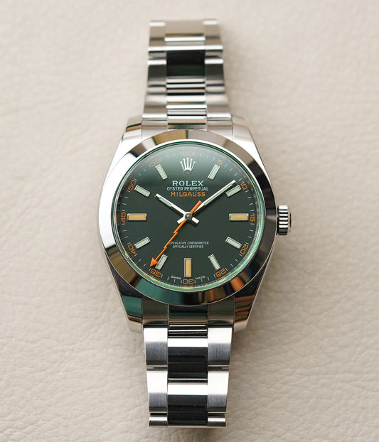 Rolex Milgauss 116400GV 'Green Glass'