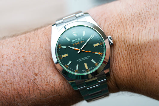 Rolex Milgauss 116400GV 'Green Glass'