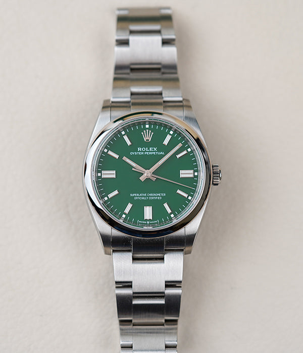 Rolex Oyster Perpetual 36 Green 126000