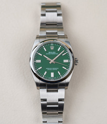 Rolex Oyster Perpetual 36 Green 126000