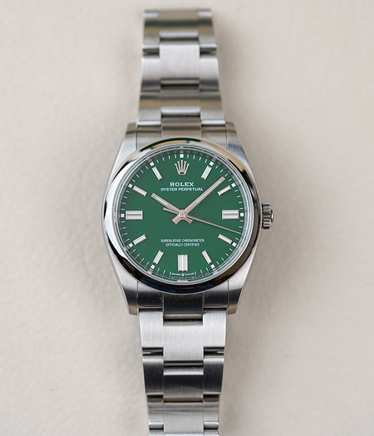 Rolex Oyster Perpetual 36 Green 126000