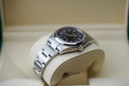 Rolex Oyster Perpetual 36mm Blue Arabic Dial 116000