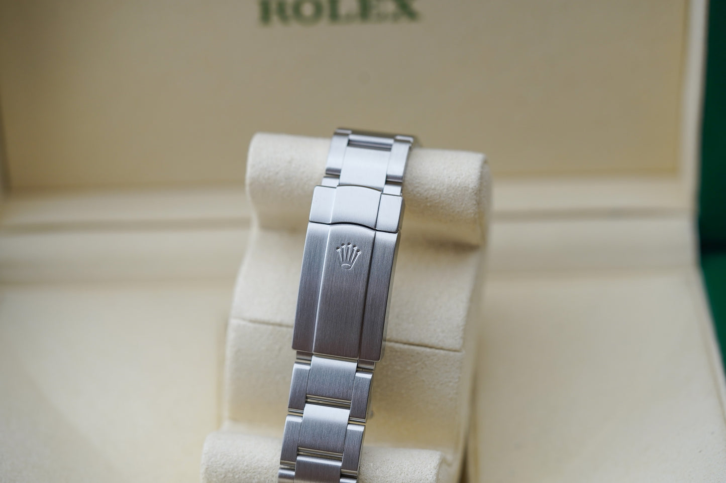 Rolex Oyster Perpetual 36mm Blue Arabic Dial 116000