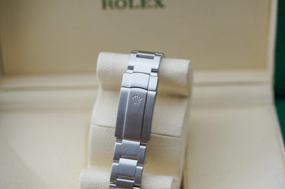 Rolex Oyster Perpetual 36mm Blue Arabic Dial 116000