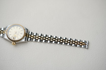 Rolex Oyster Perpetual Date 69173 Champagne Dial