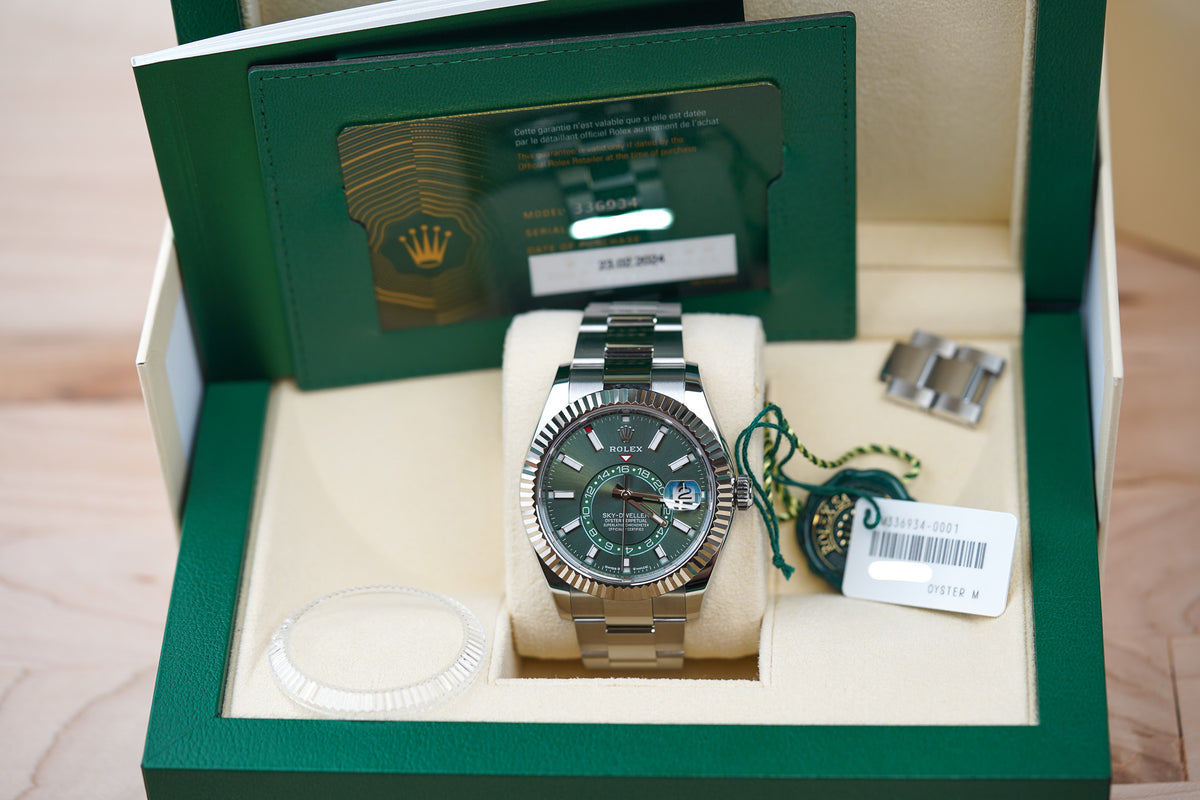Rolex Sky-Dweller 336934 Mint Dial