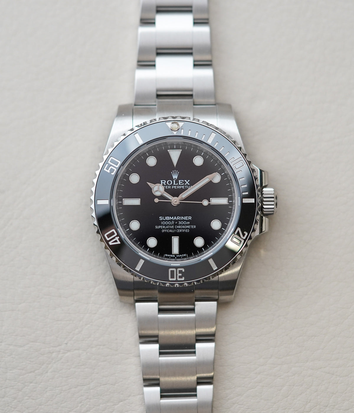 Rolex Submariner 114060 Ceramic 'No Date'