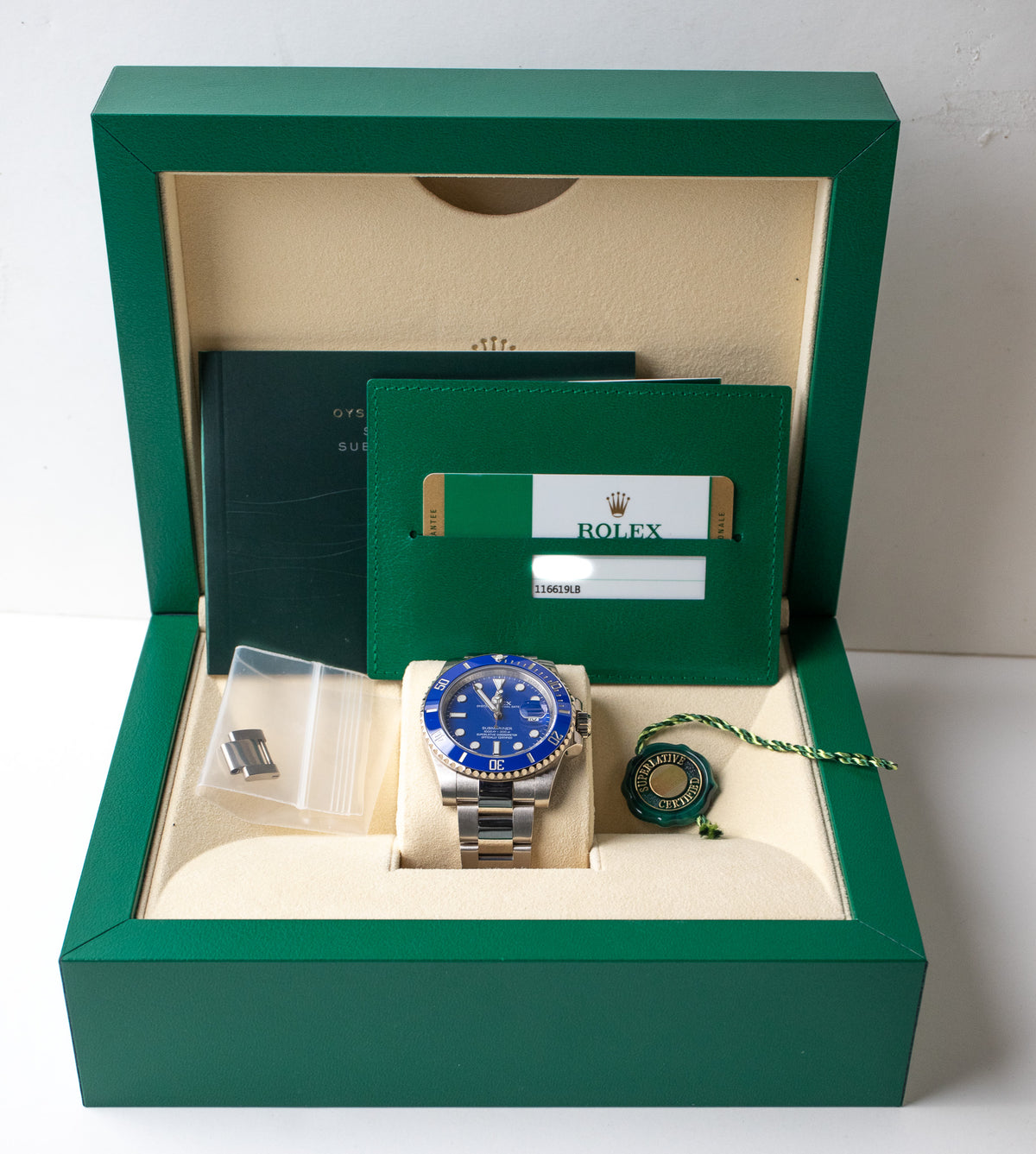 Rolex Submariner 116619LB "Smurf"