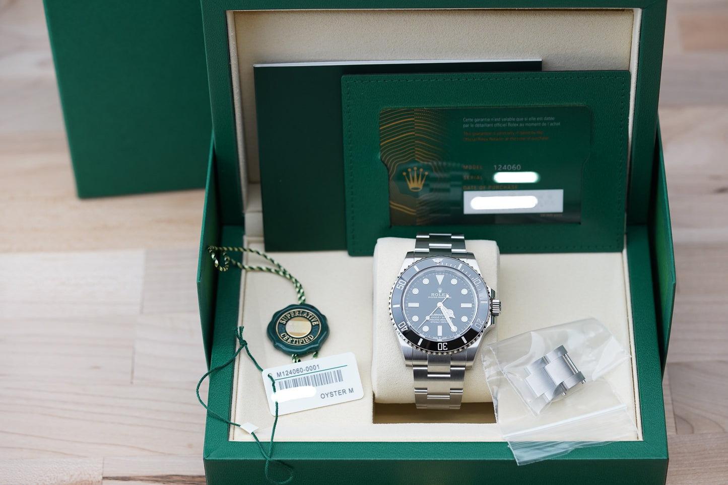 Rolex Submariner 124060 No Date