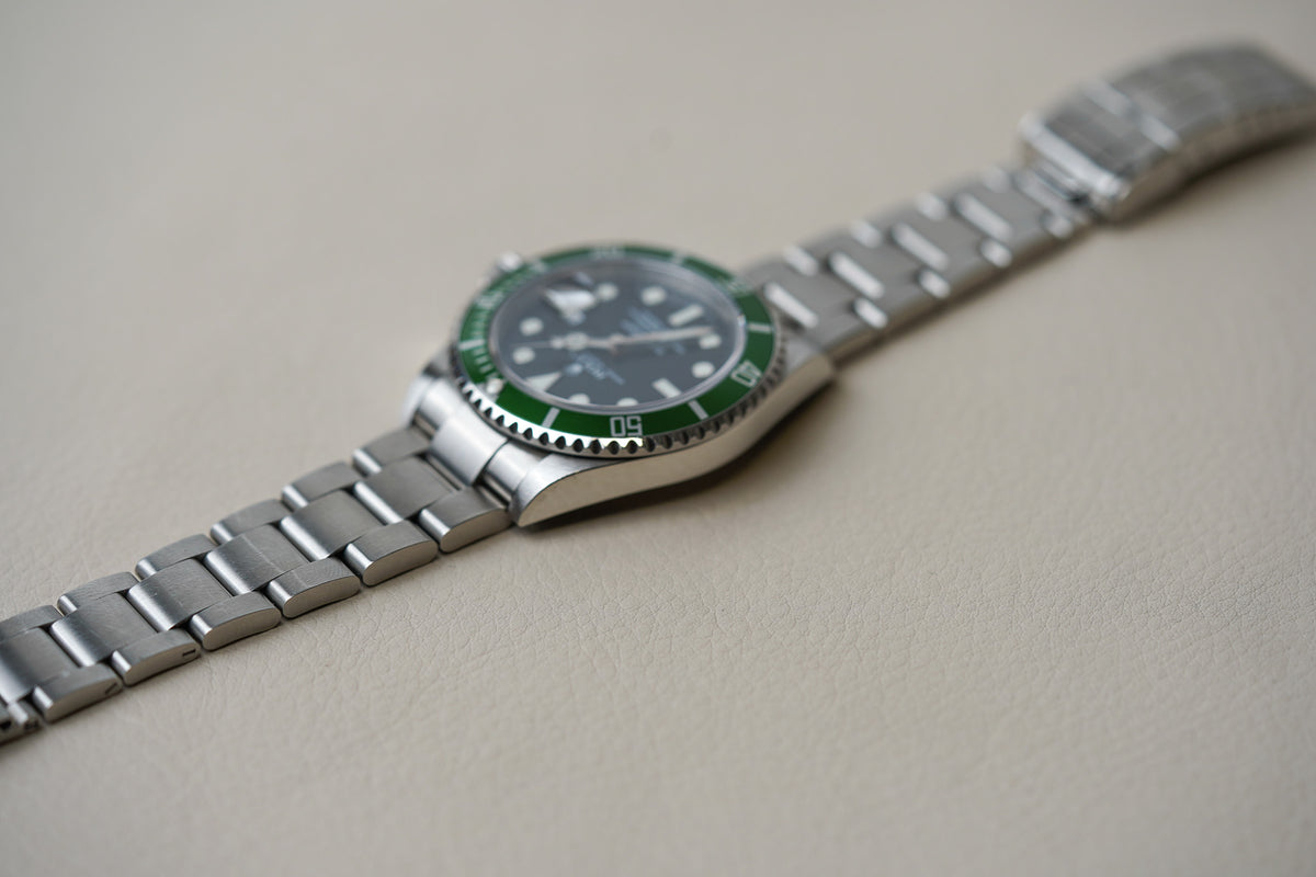 Rolex Submariner 16610LV 'Kermit' Engraved