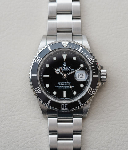 Rolex Submariner 16610T "Engraved" Black
