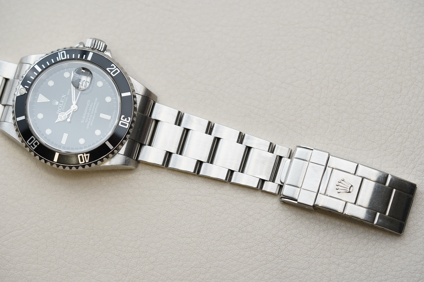 Rolex Submariner 16610T "Engraved" Black