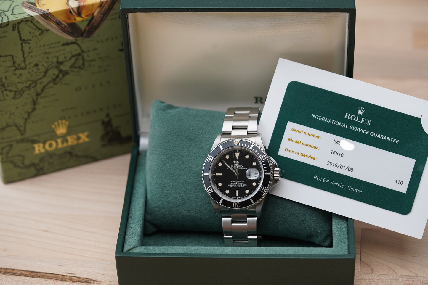 1990 Rolex Submariner Date 16610