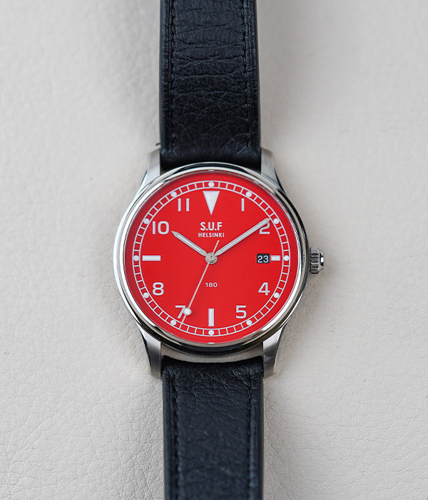 S.U.F Helsinki 180C Red Dial