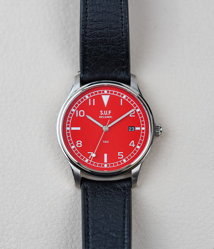 S.U.F Helsinki 180C Red Dial